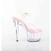Pleaser - ADORE708 KnöchelriemenSandale - Transparent/Rosa Product image